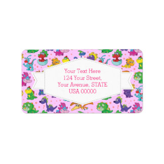 Dinosaur Cuteness Kawaii Extravaganza Label