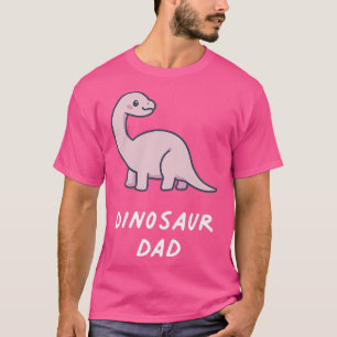 Dinosaur Dad Kawaii Lover Anime Pastel Goth Aesthe T-Shirt