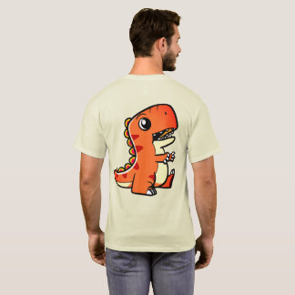 Dinosaur Design Basic Dark T-Shirt