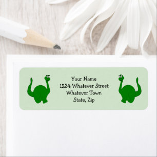 Dinosaur Design Return Address