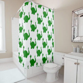 Dinosaur Design Shower Curtain