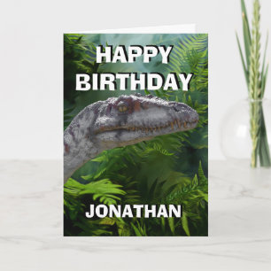 Dinosaur  Dino Jungle Card
