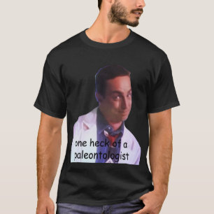 dinosaur dr seeker paleontologist preshow Sticker. T-Shirt