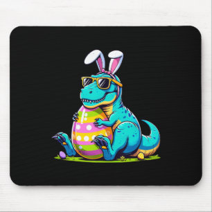 Dinosaur Easter Bunny Egg Happy Eastrawr T Rex Kid Mouse Mat