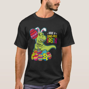 Dinosaur Easter Kids Boys Toddler T-Shirt