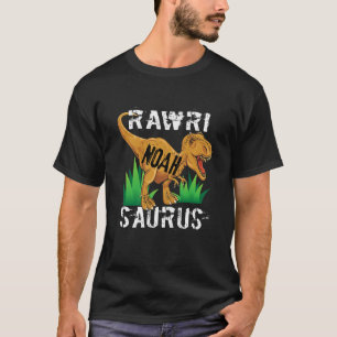 Dinosaur Easter S For Boys And Girls Basket Eggs T-Shirt