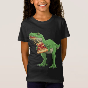 Dinosaur Eating Pizza T-Rex Pizza Lovers Pizzasaur T-Shirt