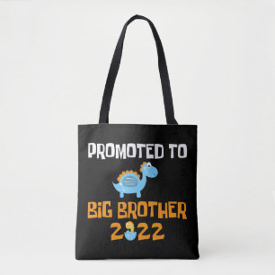 Dinosaur Egg Hatching Promoted To Big Brother Tote Bag