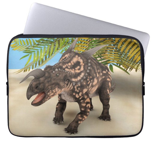 Dinosaur Einiosaurus Laptop Sleeve (Front)
