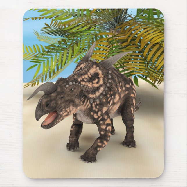 Dinosaur Einiosaurus Mouse Mat (Front)
