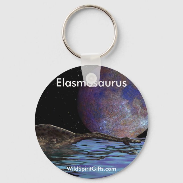 DINOSAUR Elasmosaur Collection Key Ring (Front)