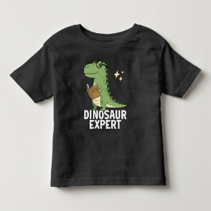 Dinosaur Expert - Cool Science Dino T-rex Lovers Toddler T-Shirt
