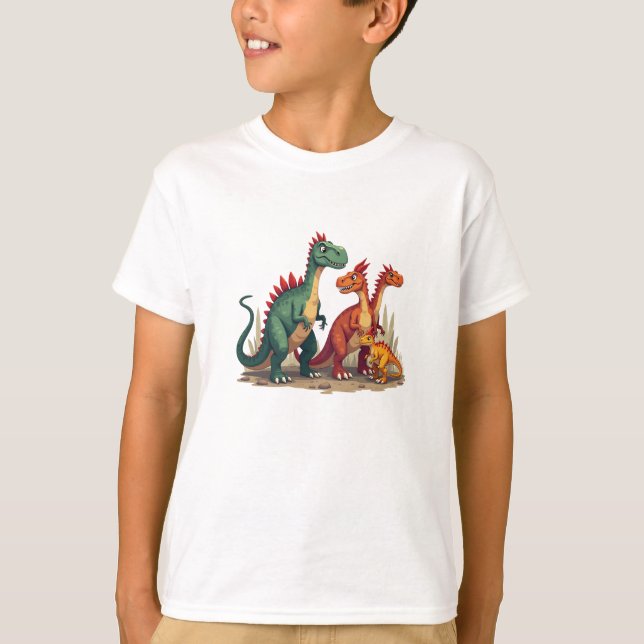 Dinosaur Family T-Shirt (Front)