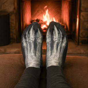 Dinosaur Feet Sustainable Premium Crew Socks