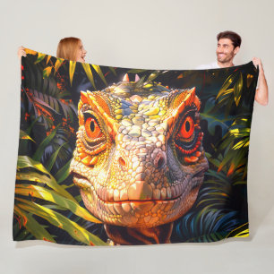 Dinosaur Fleece Blanket