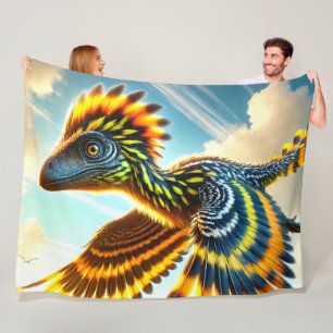 Dinosaur  fleece blanket