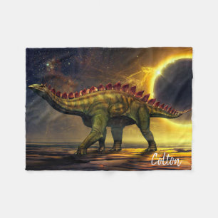 Dinosaur Fleece Blanket