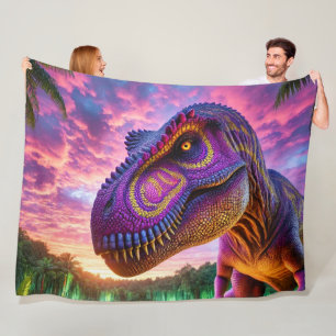 Dinosaur Fleece Blanket