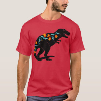 Dinosaur floral T-Shirt