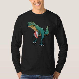 Dinosaur For Men Women Sushi Rice Japanese Snacks T-Shirt