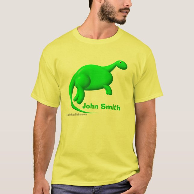Dinosaur for Personalisation T-Shirt (Front)