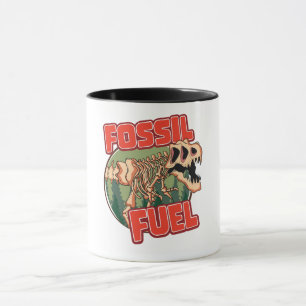 Dinosaur "Fossil Fuel" Mug