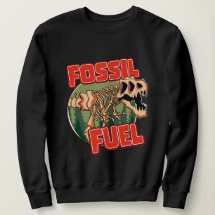 Dinosaur "Fossil Fuel" Sweatshirt