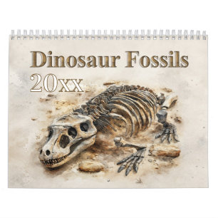 Dinosaur Fossils – Prehistoric Fossil Calendar