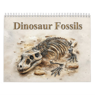Dinosaur Fossils – Prehistoric Fossil Calendar