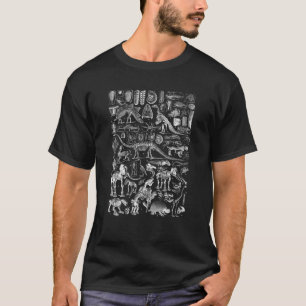 Dinosaur Fossils T Rex Paleontology Science archeo T-Shirt