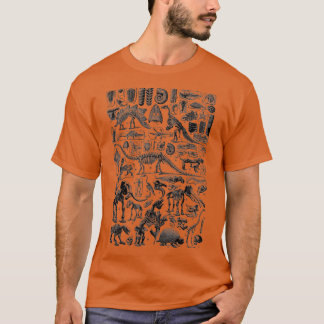 Dinosaur Fossils TRex Paleontology vintage gift T-Shirt