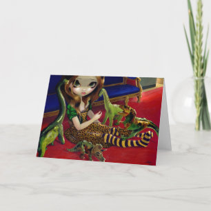 "Dinosaur Friends III" Greeting Card