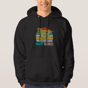 Dinosaur Funny Daddy Saurus Family Matching 1 Hoodie