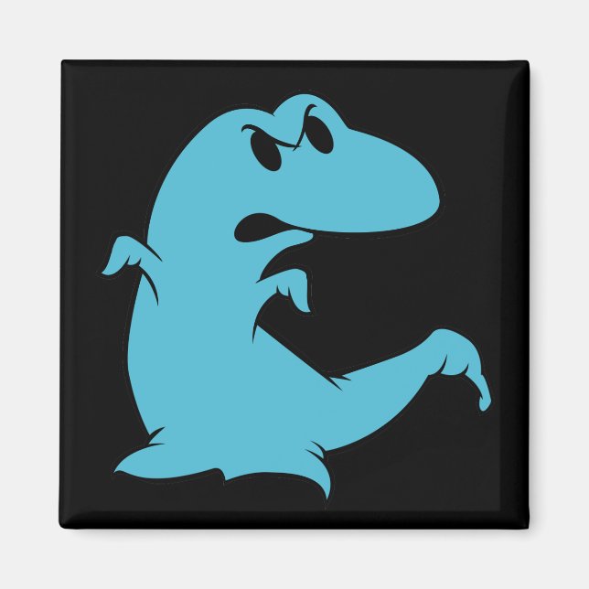 Dinosaur Ghost Magnet (Front)