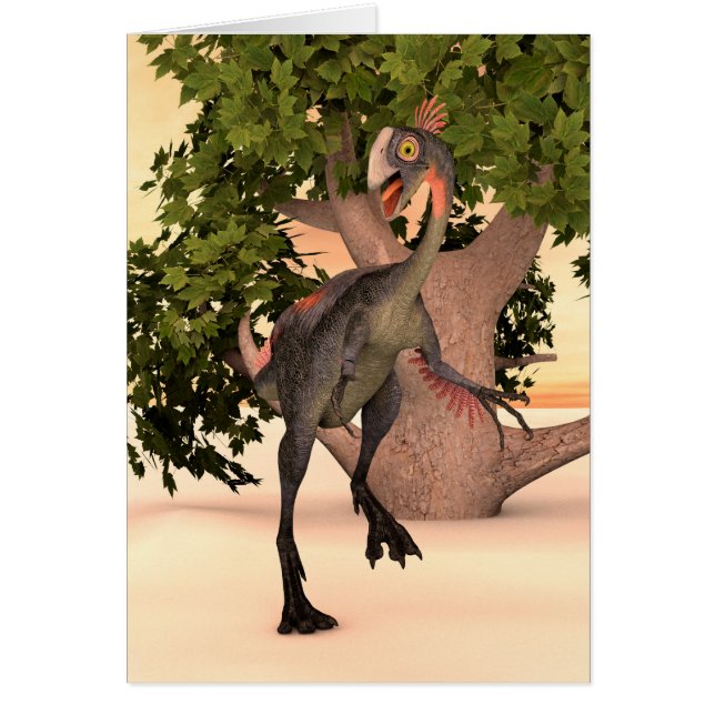Dinosaur Gigantoraptor (Front)