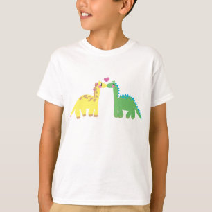 DINOSAUR & GIRAFFE T-Shirt