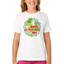 Dinosaur Happy St. PaT-Rex Day T-Shirt
