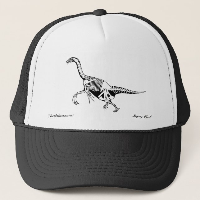 Dinosaur Hat Therizinosaurus by Gregory Paul (Front)