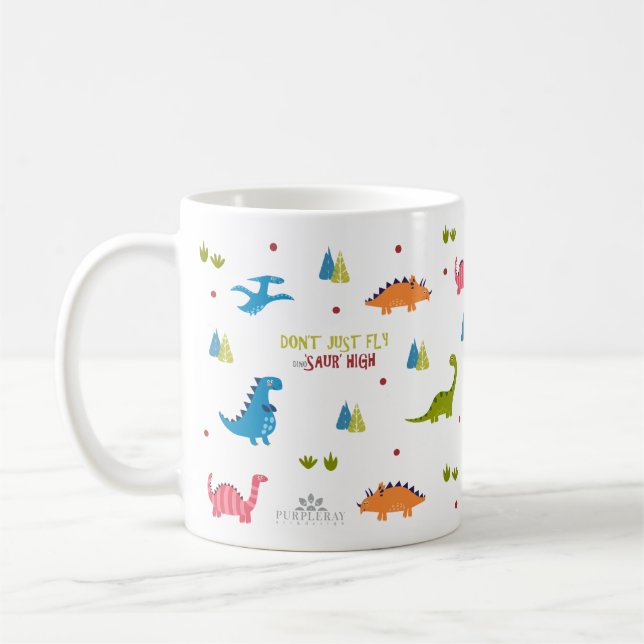 Dino'saur' High Coffee Mug (Left)
