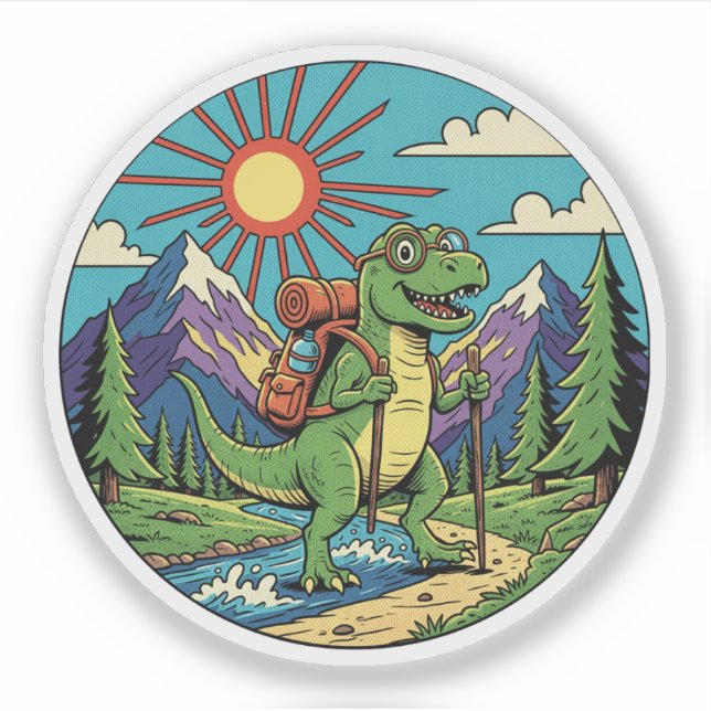 Dinosaur Hiker Adventure - Dino Trekking  (Front)
