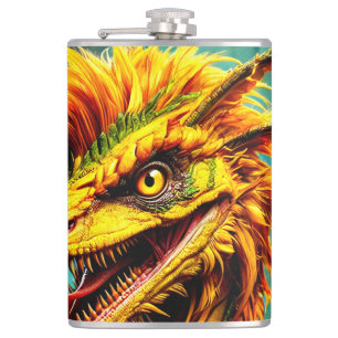 Dinosaur Hip Flask