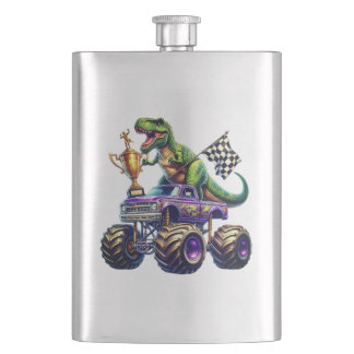 Dinosaur hip flask