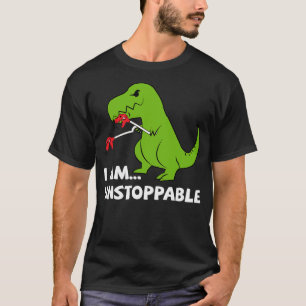 Dinosaur I am unstoppable T-rex T-Shirt