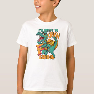 Dinosaur I’m Ready Crush Preschool  T-Shirt