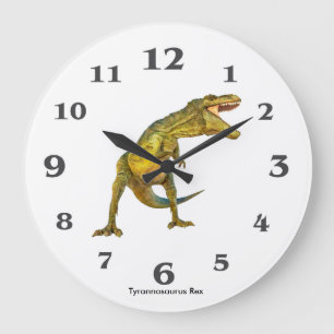 Dinosaur image for Round Large Wall Clock