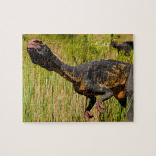 Dinosaur in the Grass Jigsaw Puzzle