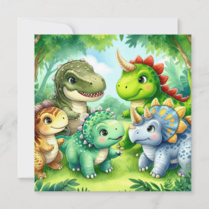 dinosaur Invitation