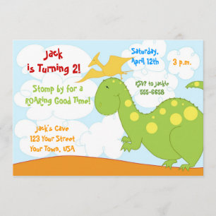 Dinosaur Invitations