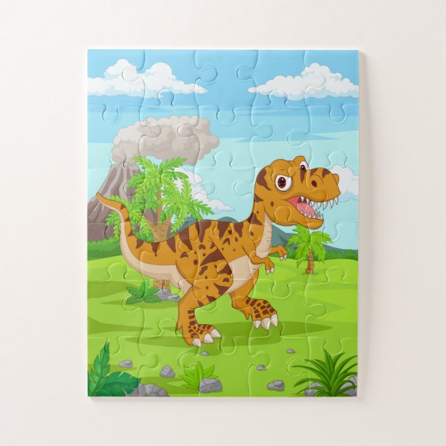 Dinosaur Jigsaw Puzzle (Vertical)
