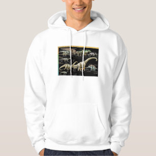 Dinosaur Jurassic Biology Timeline Hoodie